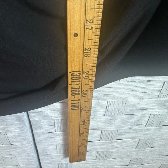 Lane Bryant blouse cow Nick black blouse, minimalist career wear plus size - Picture 7 of 9